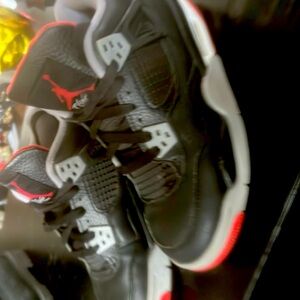 Kids Jordan 4 Bred Reimagined size 4.5